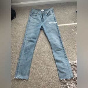 Agolde Cherie High Rise Straight Jean size 26 NWOT